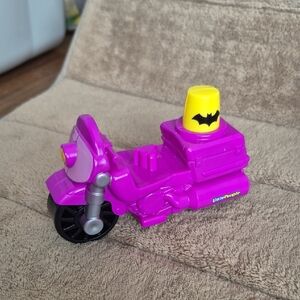 Little People Batman Purple Motorcycle Toy